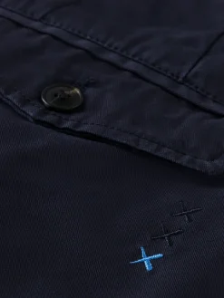 LOOSE TAPERED PLEATED COTTON/TENCEL CARGO