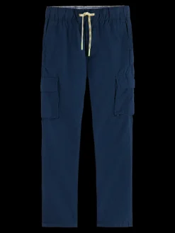 Loose-tapered-fit  - cotton cargo pants