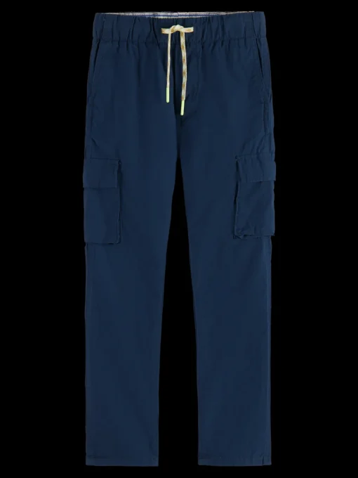 Loose-tapered-fit  - cotton cargo pants