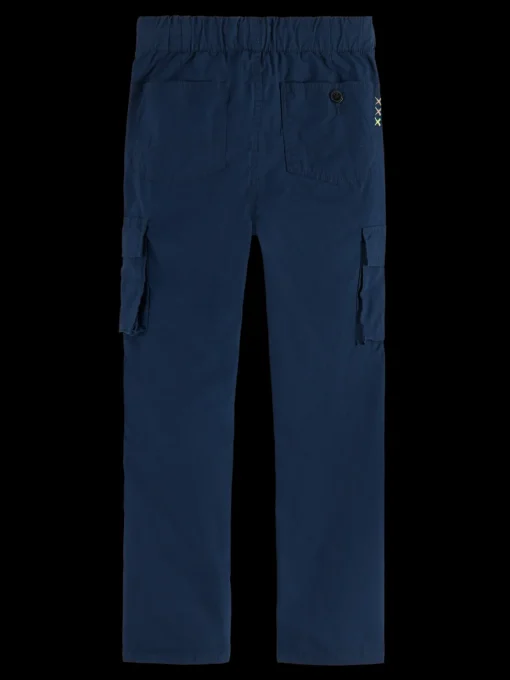 Loose-tapered-fit  - cotton cargo pants