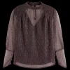 LUREX HIGH NECK TOP