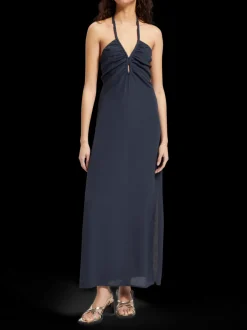 MAXI DRESS WITH BRAIDED DETAIL