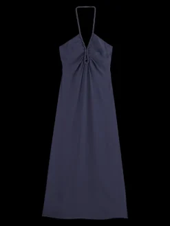 MAXI DRESS WITH BRAIDED DETAIL