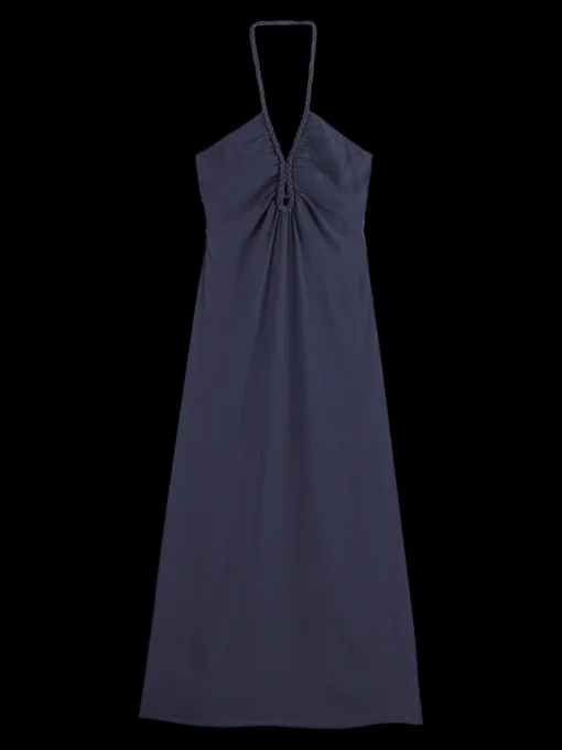 MAXI DRESS WITH BRAIDED DETAIL