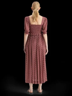 MAXI DRESS WITH SMOCK