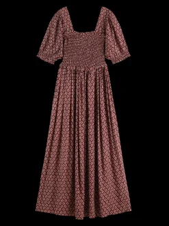 MAXI DRESS WITH SMOCK