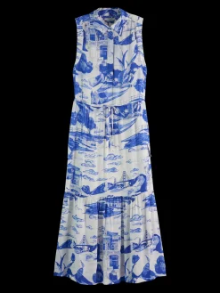 MAXI FLUID UTILITY DRESS