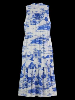 MAXI FLUID UTILITY DRESS