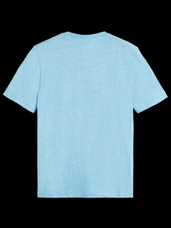 Melange label t-shirt