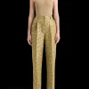 METALLIC POINTELLE KNITTED TANK