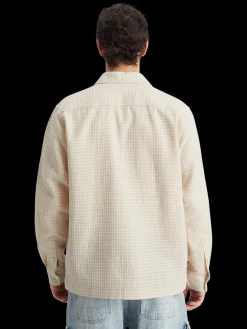 Micro dobby check shirt