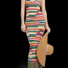 MULTICOLOURED INTARSIA KNITTED DRESS