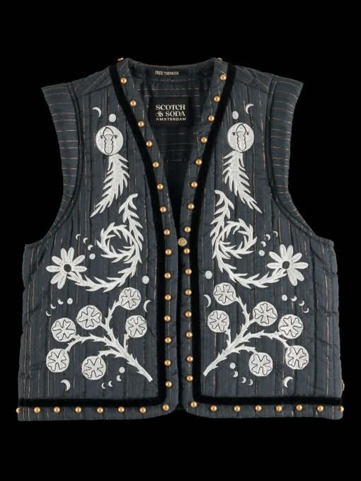 MYSTIC EMBROIDERY GILET