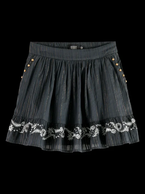 MYSTIC EMBROIDERY SKIRT