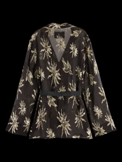 MYSTIC SKY LUREX PYJAMA BLAZER