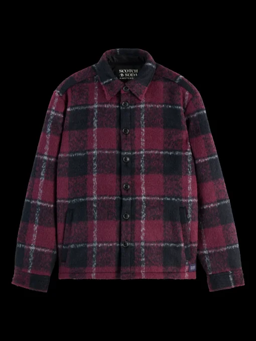 PADDED FLANNEL OVERSHIRT