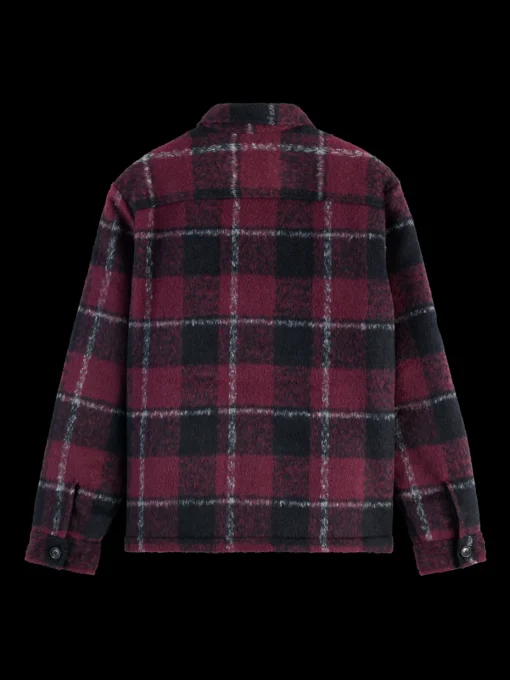PADDED FLANNEL OVERSHIRT