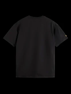 Palm tree embroidery t-shirt