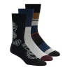 3PK MENS NON TERRY DRESS CREW
