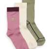 3PK WOMENS NON TERRY CREW