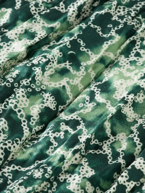 PLEATED CRINKLE SKIRT