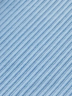 PLEATED WIDE LEG CORDUROY PANTS