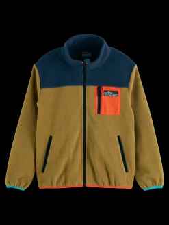 POLAR FLEECE ZIP-THROUGH JACKET