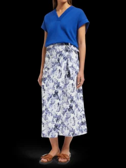 PRINTED MIDI-LENGTH SARONG