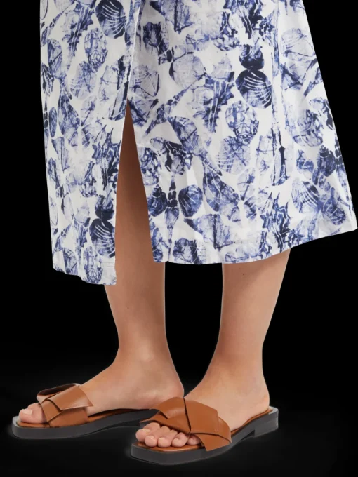 PRINTED MIDI-LENGTH SARONG