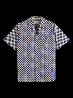Printed short sleeve shirt