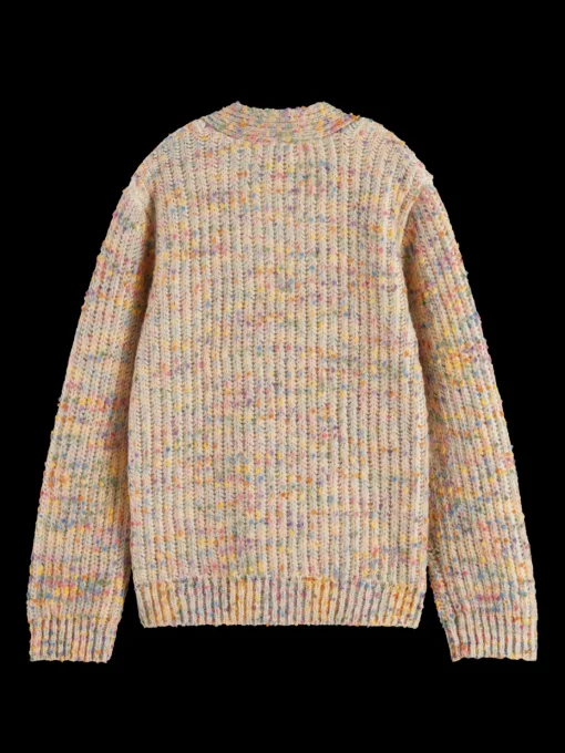 RAINBOW YARN CARDIGAN
