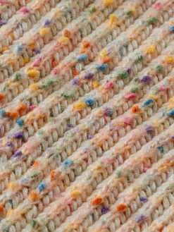 RAINBOW YARN CARDIGAN