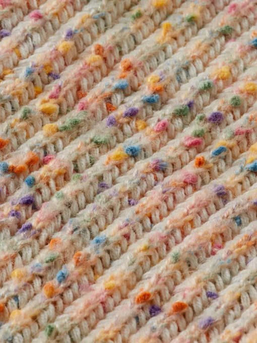 RAINBOW YARN CARDIGAN