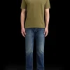 RAW EDGE GARMENT DYE T-SHIRT