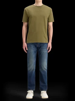 RAW EDGE GARMENT DYE T-SHIRT