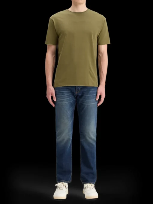 RAW EDGE GARMENT DYE T-SHIRT