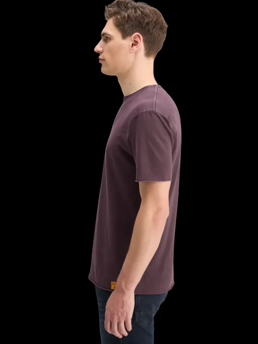 RAW EDGE GARMENT DYE T-SHIRT