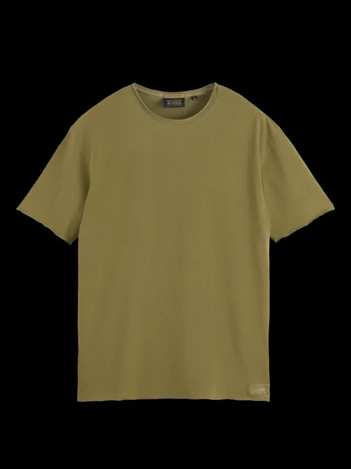 RAW EDGE GARMENT DYE T-SHIRT