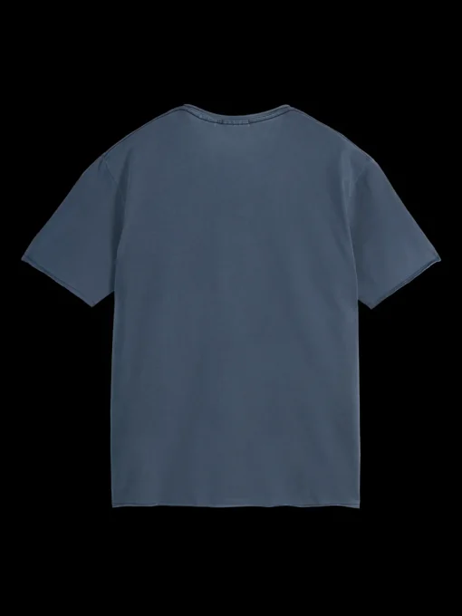 RAW EDGE GARMENT DYE T-SHIRT