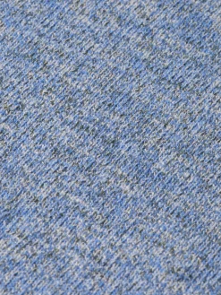 Regular crew neck cotton blend