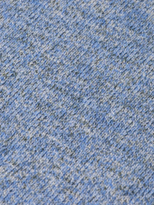 Regular crew neck cotton blend