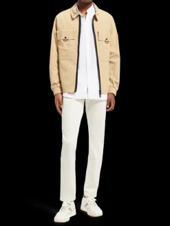Regular fit cotton linen shirt