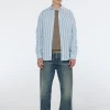 Regular fit dobby stripe shirt