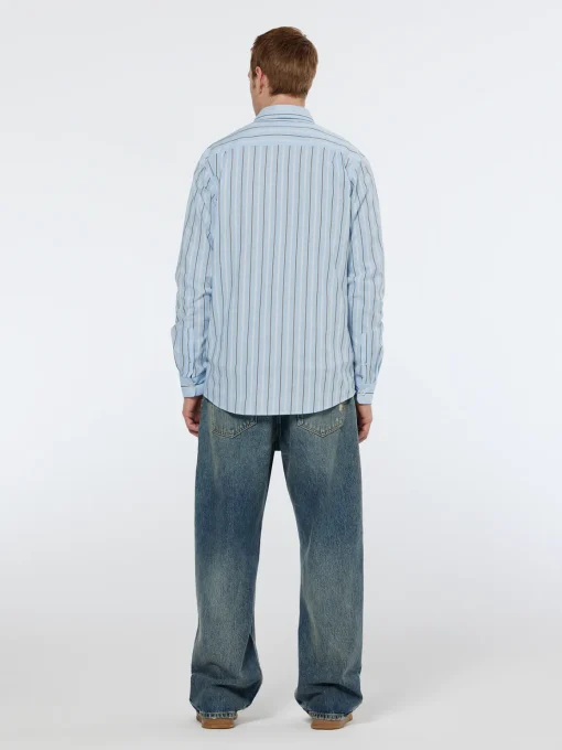 Regular fit dobby stripe shirt