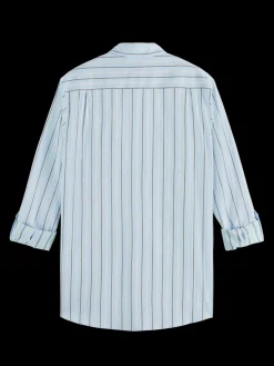 Regular fit dobby stripe shirt