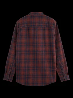 REGULAR FIT FLANNEL CHECK SHIRT