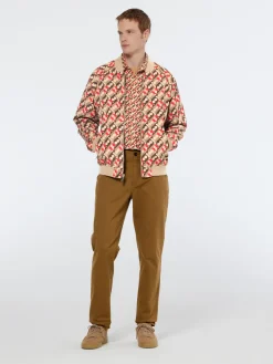 Regular fit geo-print shirt