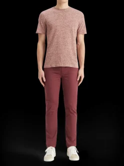 Regular fit melange t-shirt