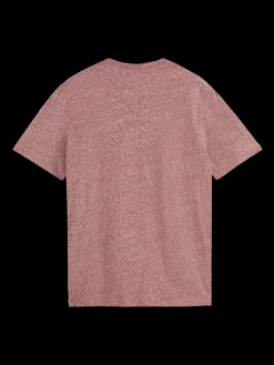 Regular fit melange t-shirt