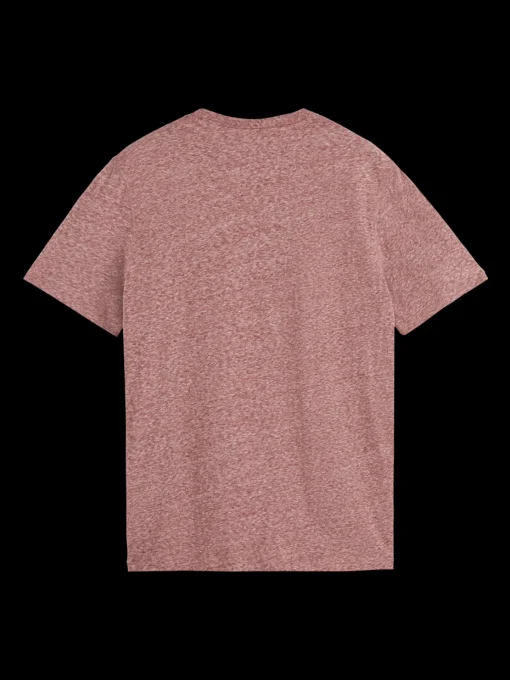 Regular fit melange t-shirt